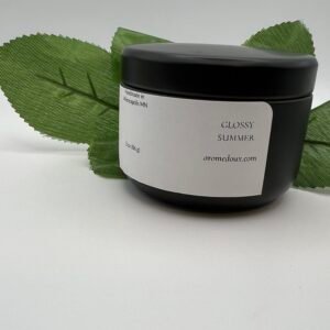 GLOSSY SUMMER- PARA-COCO MINI WICKLESS CANDLE
