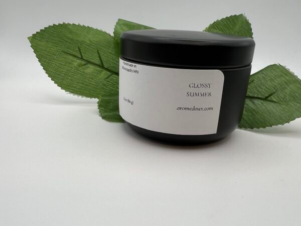 GLOSSY SUMMER- PARA-COCO MINI WICKLESS CANDLE